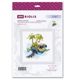 Embroidery kit Little Turtle 