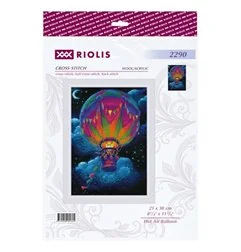 Kit de broderie Montgolfière