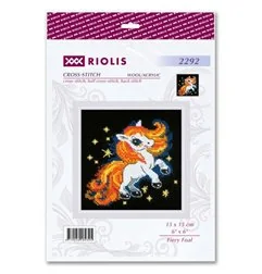 Embroidery kit Fiery Foal 