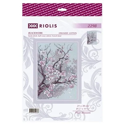 Kit de broderie Fleurs de prunier