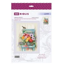 Kit de broderie Fleurs du jardin