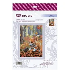 Kit de broderie Rencontre en forêt