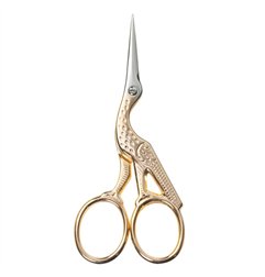 Embroidery scissor stork Milward 9 cm