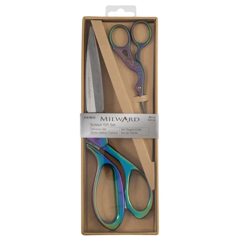Scissors Set Dressmaking and Embroidery rainbow