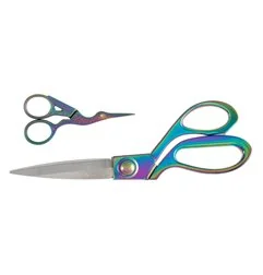 Scissors Set Dressmaking and Embroidery rainbow