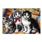 Latch hook rug kit Cats 4131