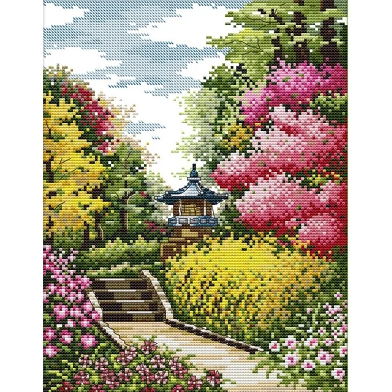 Embroidery kit Spring