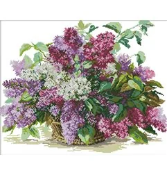 Kit de broderie Lilas