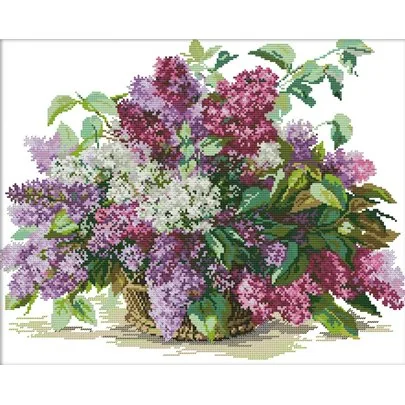 Kit de broderie Lilas