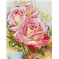 Kit de broderie Roses roses