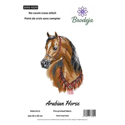 Kit de broderie cheval arabe