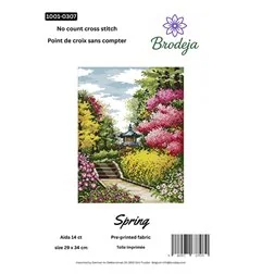 Embroidery kit Spring
