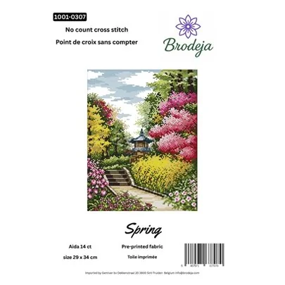 Kit de broderie Printemps