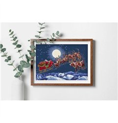 Kit de broderie Vol de la veille de Noël