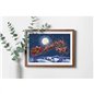 Embroidery kit Christmas Eve Flight