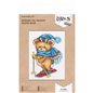 Embroidery kit  Skiing bear