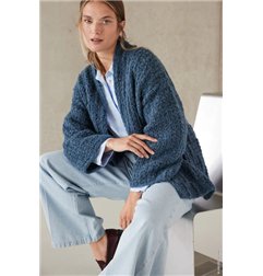 Crochet cardigan FJ70M32