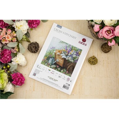 Kit de broderie Le sommeil des chatons