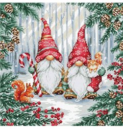 Luca-S Embroidery kit Forest Friends