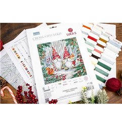 Kit de broderie Les amis de la forêt