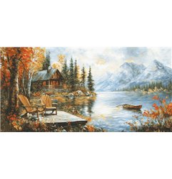 Luca-S Kit de broderie Échos d'une saison dorée