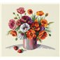 Embroidery kit Morning poppies