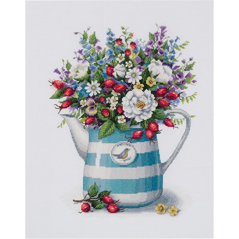 Embroidery kit Midst of july