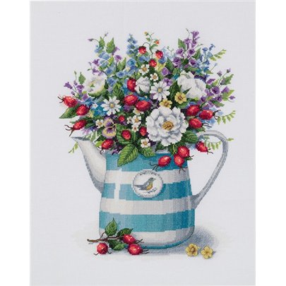 Embroidery kit Midst of july