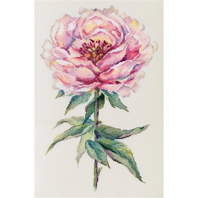 Kit e broderie Pivoine