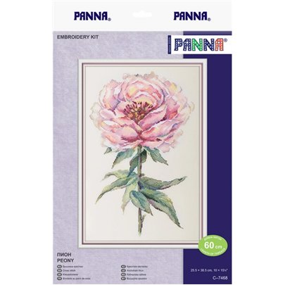 Kit e broderie Pivoine