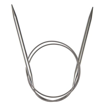 Stainless steel Circular knitting needle 2 mm length 80 cm