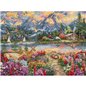Embroidery kit Spring Mountain Majesty