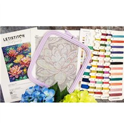 Embroidery kit Water Lily