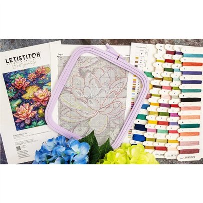 Kit de broderie Nénuphar