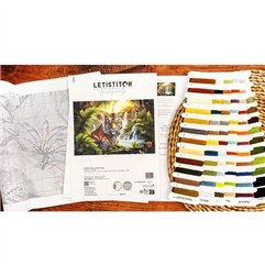 Embroidery kit Waterfall Rest