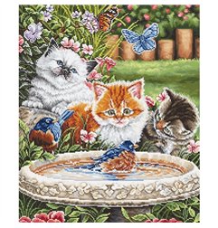 Embroidery kit Splashing Up Some Fun