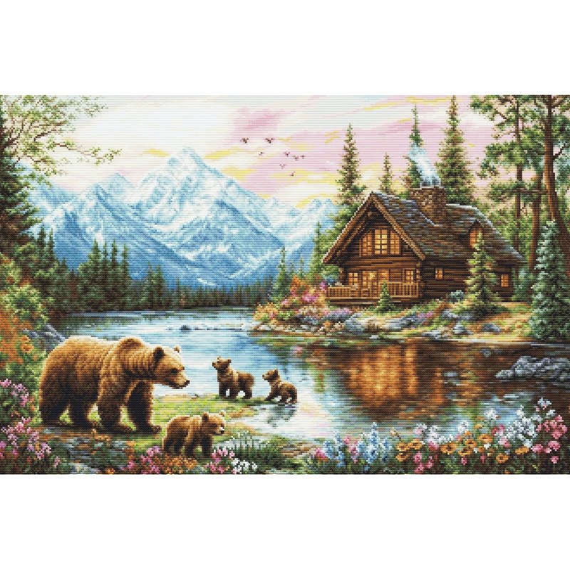 Embroidery kit Cubs’ Adventure