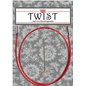 Twist Red cable 93 cm large