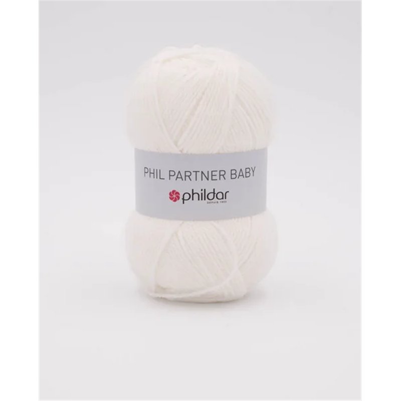 Phil Partner Baby Blanc