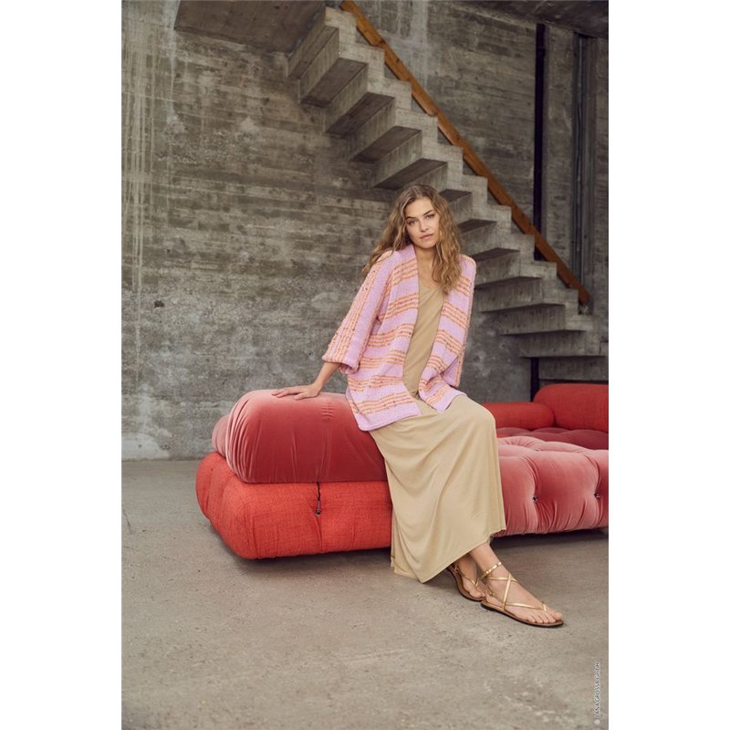 Modèles tricot Veste Summer Softness and Popcorn