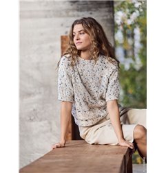 Modèles tricot Pullover Popcorn