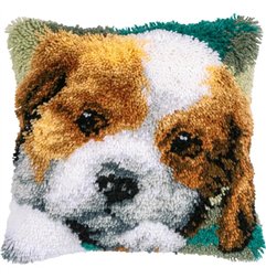 Kit coussin au point noué Chien 149855