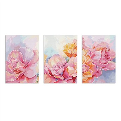 Kit de broderie Roses