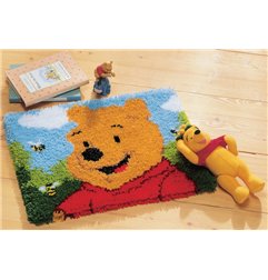 Kit tapis au point noué Disney Winnie the Pooh 14722