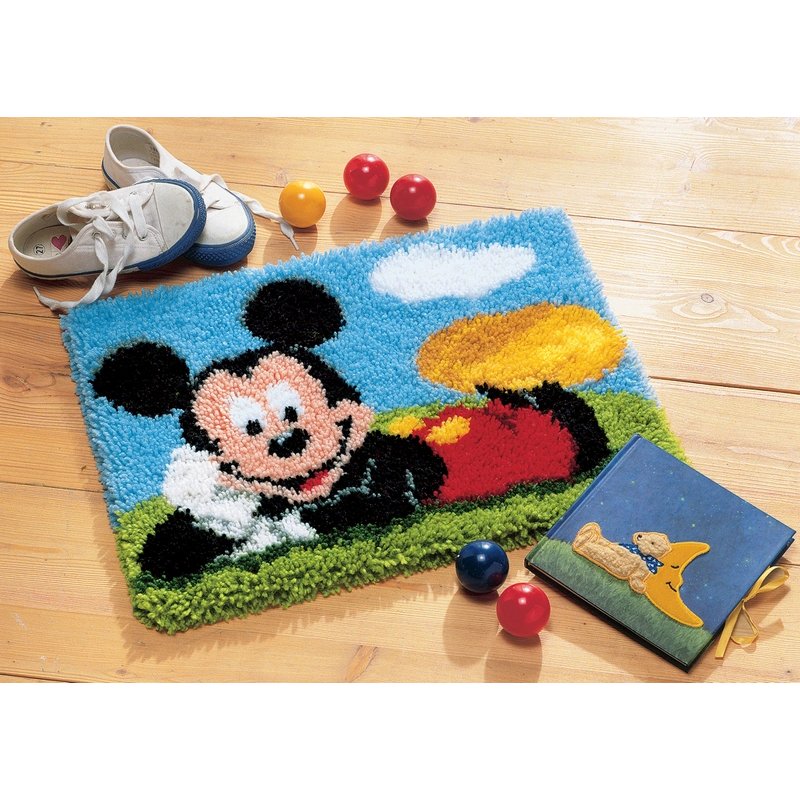 Latch hook rug kit Disney Mickey Mouse 14720