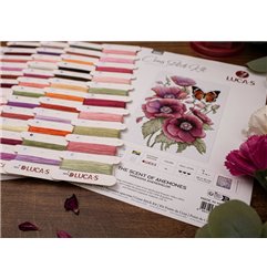 Kit de broderie Le parfum des anémones