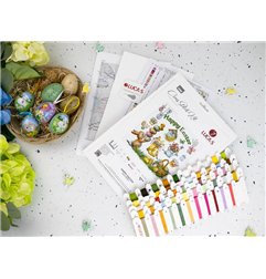 Embroidery kit Happy Easter