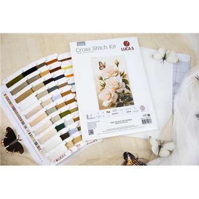 Kit de broderie Le parfum des roses