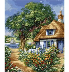 Embroidery kit Summer Landscape