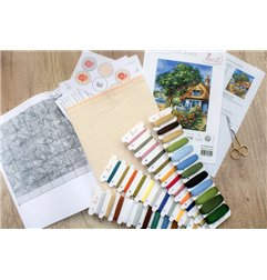 Embroidery kit Summer Landscape